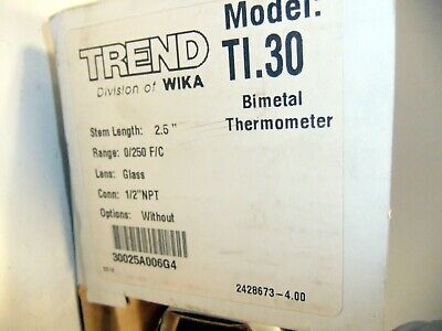 Trend Wika TI.30 Bimetal Thermometer