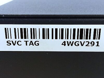Dell PowerConnect 2324 Service Tag 4WGV291 100-240VAC 24 Port LAN\ Switch