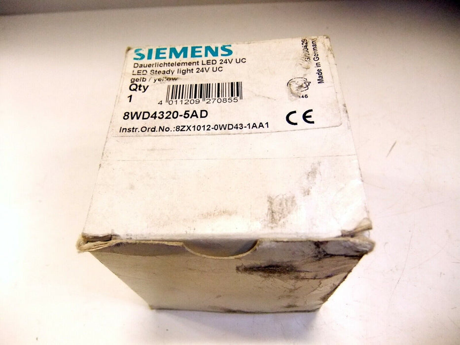 Siemens 8WD4 320-5AD AMBER SIGNAL LED LIGHT