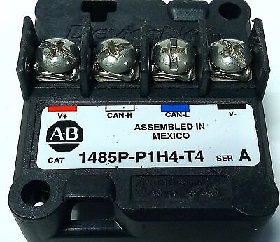 Allen-Bradley 1485P-P1H4-T4 Series A DeviceNet Heavy Duty PLC KwikLink Connector