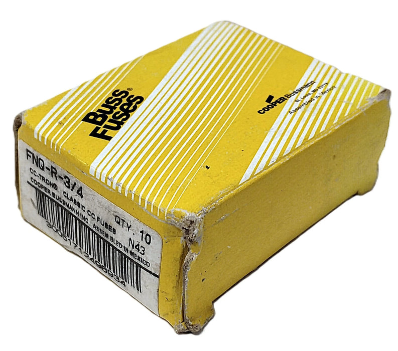 Bussmann FNQ-R-3/4 600 V AC 0.75 A Current-Limiting Time Delay Fuses