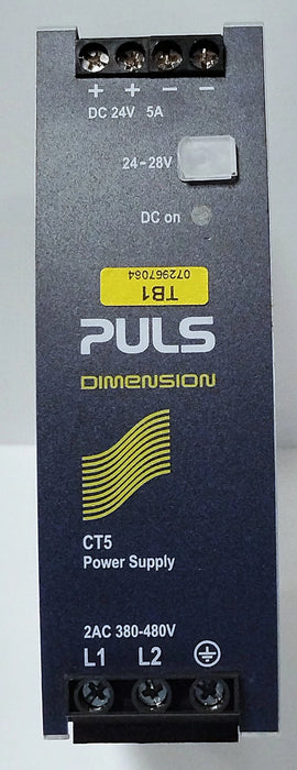 PULS CT5.241 3-Phase 24 V 5 A 120 W Power Supply