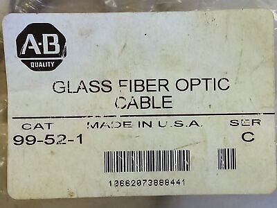Allen-Bradley 99-52-1 Metal Coated Glass Fiber Optic Cable for Photoswitch