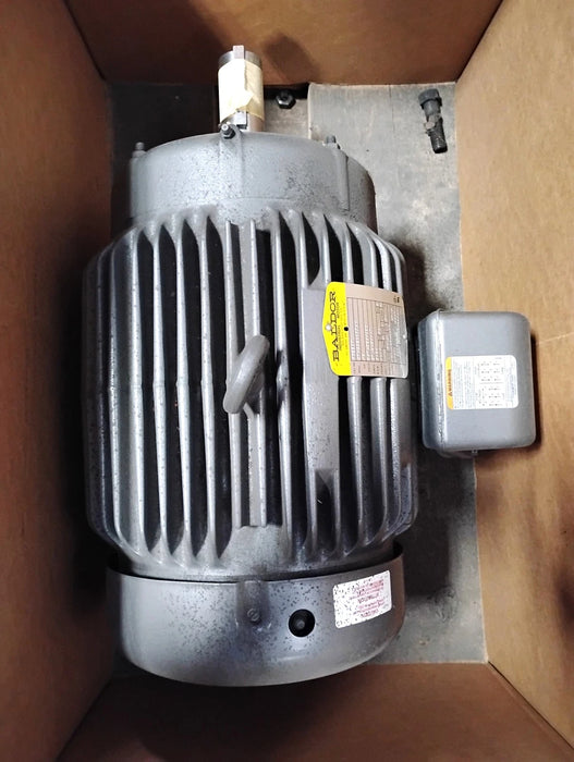 Baldor M2394T 208-230/460 V 15 HP 3450 RPM 254T TEFC Motor