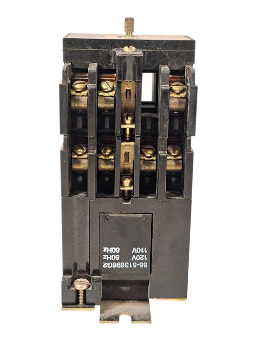 GE CR120B060 600 V AC 10 A Industrial Control Relay w/ 110/120 V AC Coil