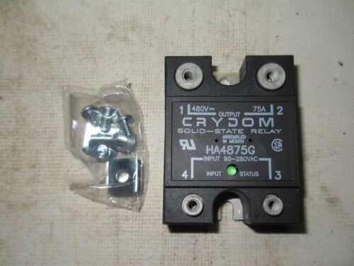 1 Crydom HA4875G Solid-State Relay