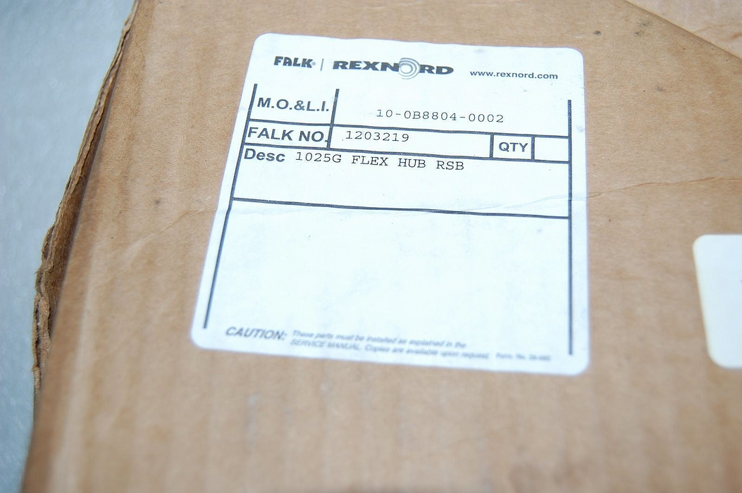 Rexnord Falk Gear Coupling 1203219