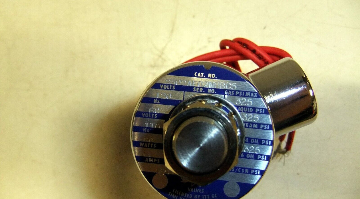 GC Valves 1/4" NPT S302AF02N8BC5