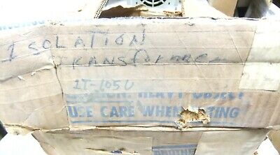 Superior Electric Isolation Transformer ITI05U