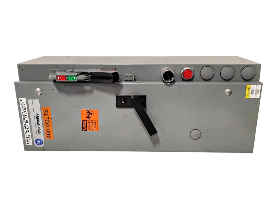 Allen-Bradley 512-BJB-6P-25R 480 V 10 HP NEMA Size 1 3R/4/12 Combination Starter