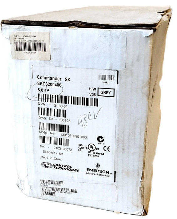 Emerson Control Techniques SKD3200400 5 HP Commander SK Variable Speed Drive
