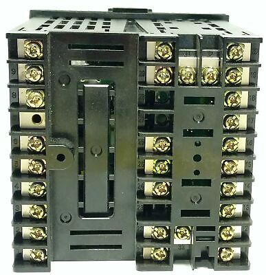 Omron E5AK-AA2-500 reprogrammed for use as a substitute E5AX-VAA