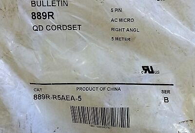 Allen-Bradley 889R-R5AEA-5 PLC Cable