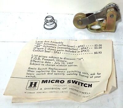 Microswitch 6PA1 Roller Lever Arm Actuator for E6 / V6 / LS Series Limit Switch