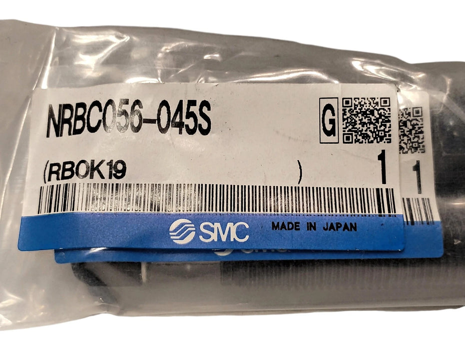 SMC NRBC056-045S 16 ft/sec Shock Absorber w/ Cap and Stopper Nut