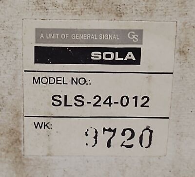 Sola SLS-24-012 Power Supply