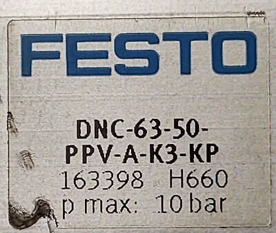 Festo DNC-63-50-PPV-A-K3-KP Pneumatic Cylinder