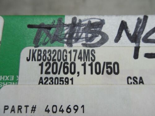 1 ASCO JKB8320G174MS VALVE