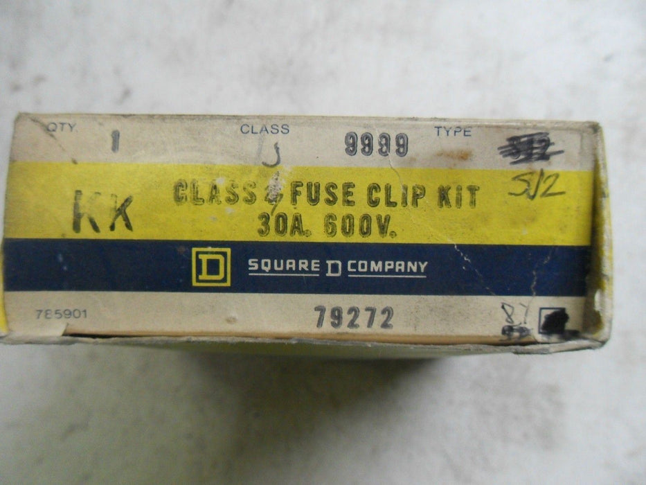 Square D 9999-Sj2 Disconnect Switch Fuse Clip 600Vac 30A Nema