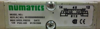 Numatics 051BB600M000061 Solenoid Valve