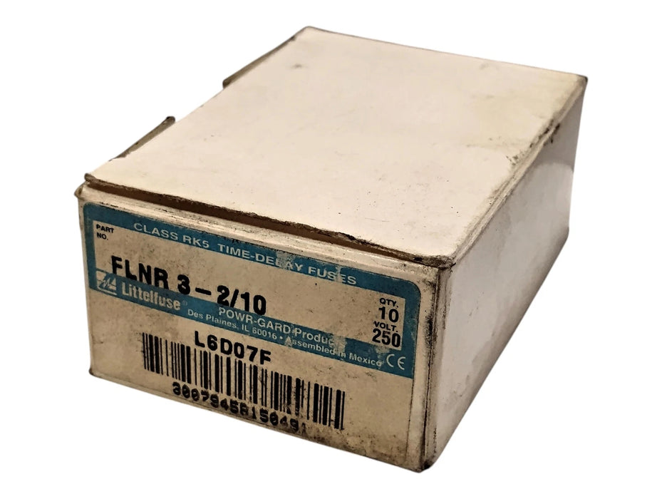 Littelfuse FLNR-3-2/10 250 V AC 3.2 A Current-Limiting Time-Delay Fuses