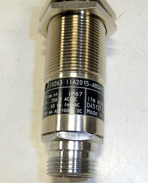 IFM Efector Photoelectric Sensor IIA2015-AB0A/SL IIA2015