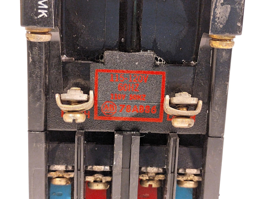 Allen-Bradley 700-RM220A1 Ser B Type RM 4 Pole Latching Relay w/ 115/120VAC Coil