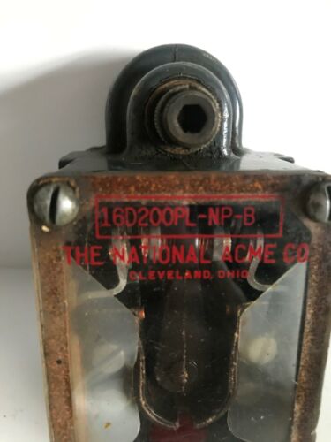 ACME CO 16D200PL-NP-B Limit Switch