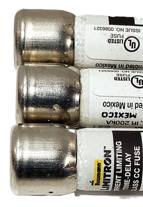 Bussmann FNQ-R-6/10 600 V AC 6/10 A Class CC Current-Limiting Time-Delay Fuses