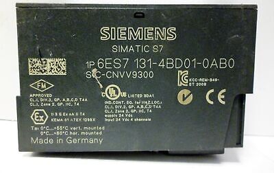 Siemens 6ES7131-4BD01-0AB0 PLC Input & Output Module