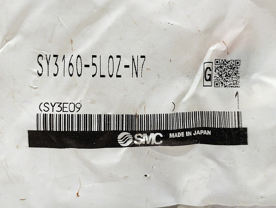 SMC SY3160-5LOZ-N7 Pneumatic Solenoid Valve w/ 24 V DC Coil