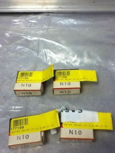 LOT OF 4 Allen-Bradley N10 HEATERS