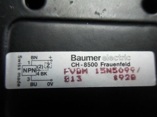 1 BAUMER ELECTRIC FVDM 15N5099 PHOTOELECTRIC SENSOR