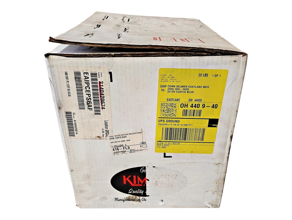 Kimray 1400 SMT PC 1/2EP S6 AFLAS EAIPCEPS6AF HP Stem-Guided Control Valve