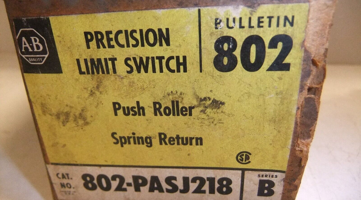Allen-Bradley Limit Switch 802-PASJ218