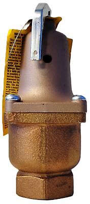 Watts M1 174A 1 in 100 psi Water Pressure Safety Relief Valve