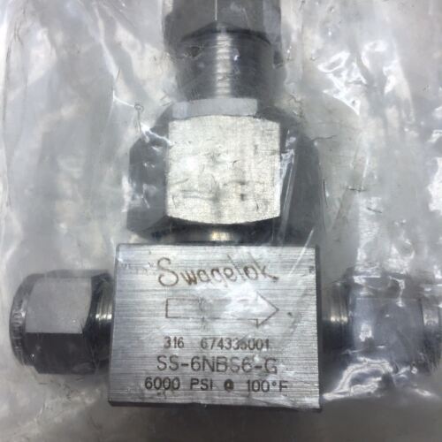 Swagelok Ss-Gnbs6-G Valve