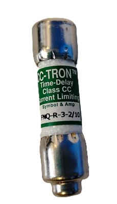 Bussmann FNQ-R-3-2/10 3.2 A CC-TRON Current-Limiting Time-Delay Fuses - Lot of 8