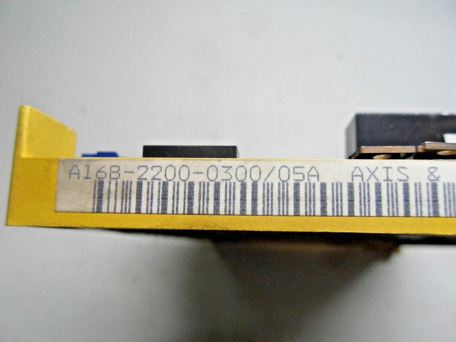 Fanuc A16B-2200-0300 Weld Card