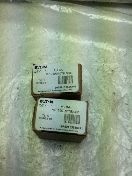 2 Eaton HT8A Contact Blocks