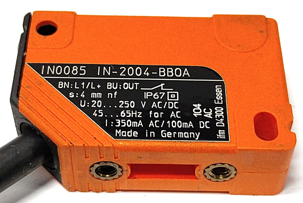 Efector IN-2004-BBOA IN0085 20-250 V AC/DC Inductive Proximity Sensor