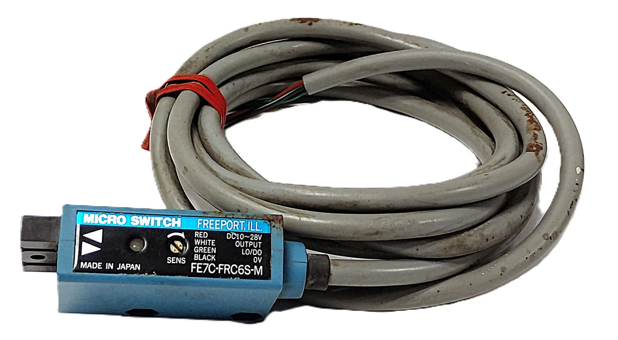Micro Switch FE7C-FRC6S-M 12-28 V DC Fiber Optic Photoelectric Proximity Sensor