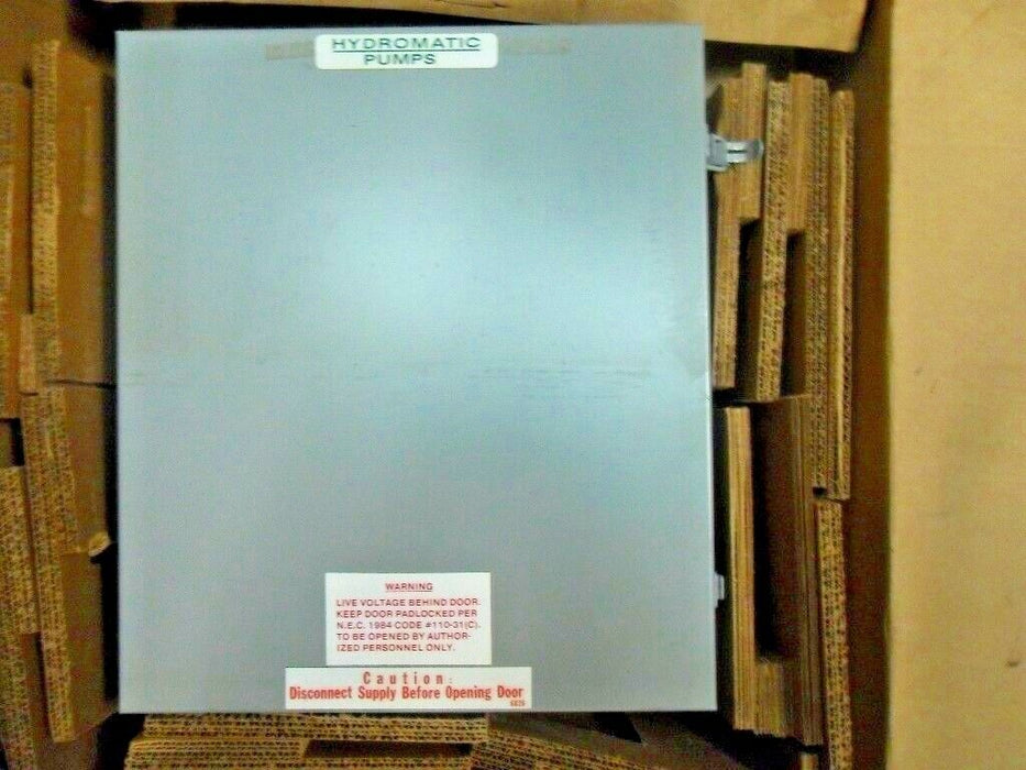 Hydromatic Pumps 62025-018-7 Control Panel Type 3 R