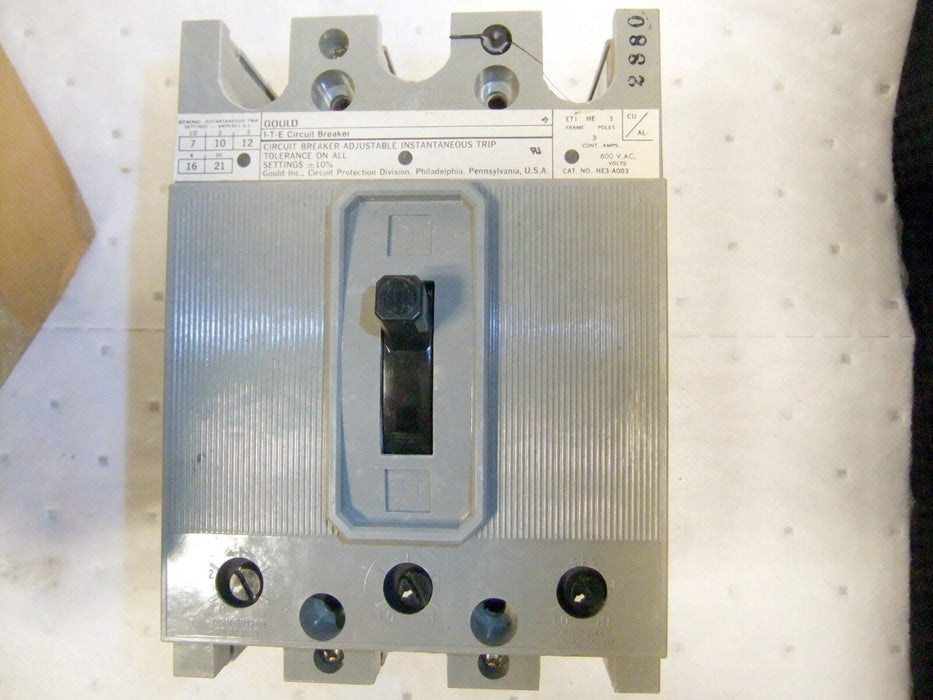 Gould HE3-A003 CIRCUIT BREAKER