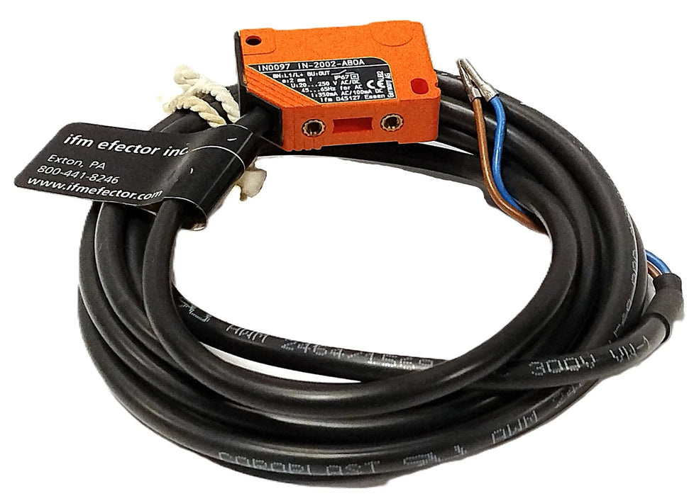 Efector IN-2002-ABOA IN0097 20-250 V AC/DC Inductive Proximity Sensor