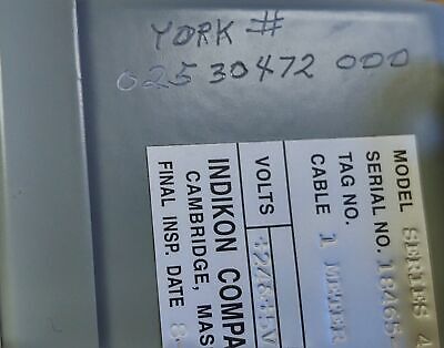 York XT-325 INDIKON Position/Temperature Sensor in NEMA 12 Enclosure (A604CH