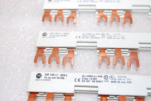 Allen-Bradley 140-L1 COMMONING LINK LOT OF 4