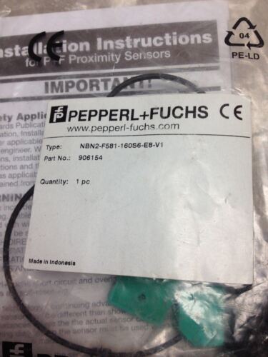 Pepperl Nbn2-F581-160S6-E8-V1 Sensor Attached Bracket Nbn2-F581-160S6-E...