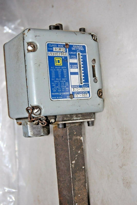 Square D Pressure Switch 9012-ACW10