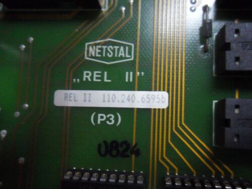 Netstal 110.240.6595 Output Module Relay II